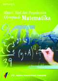 Materi, soal dan penyelesaian olimpiade matematika
