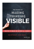 The power of making thinking visible: Practices to engage and empower all learners