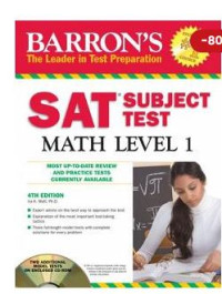 Image of Barron's SAT Subject Test Math Level 1