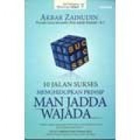 Image of 10 jalan sukses menghidupkan man jadda wajada