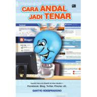 Image of Cara andal jadi tenar: Kreatif menulis efektif di New Media