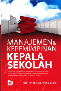 Image of Manajemen dan kepemimpinan kepala sekolah